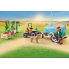 Playmobil 71442 Country: Trator com atrelado e depósito de água – Colheita fresca na quinta – Descobrir o ambiente de forma lúdica – Jogo de faz de conta imaginativo