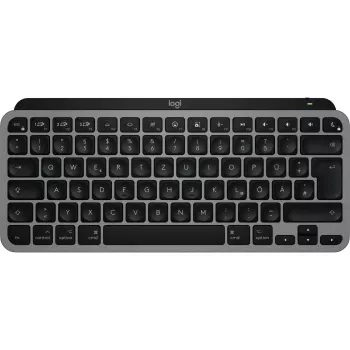 Teclado Logitech MX Keys Mini para Mac QWERTZ alemão preto cinzento