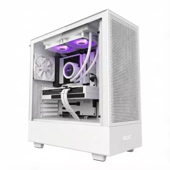 Caixa de PC H5 Flow com janela Branco