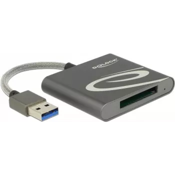 Leitor de cartões DeLOCK 91583 USB 3.2 Gen 1 cinzento