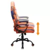 Cadeira de escritório Subsonic SA5573-D6 assento acolchoado laranja