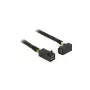 Cabo DeLOCK 0,5 m 2x Mini SAS HD SFF-8643