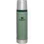 Garrafa térmica STANLEY The Legendary Classic 0,6 l verde – Garrafa isotérmica a vácuo, 600 ml