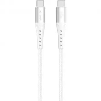 Cabo USB 4smarts 541452 1,5 m USB-C branco 0,48 Gbit/s