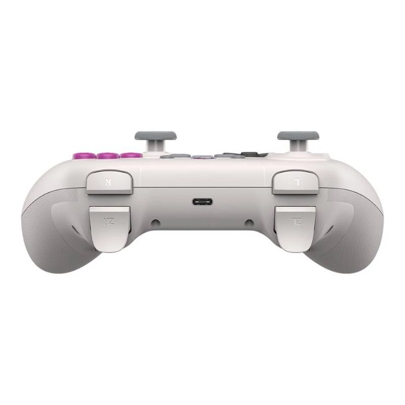Comando sem fios GameSir T4n branco — Bluetooth, design ergonómico