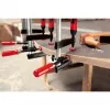 Grampo de canto Bessey KT5-1CP – grampo angular para uniões de placas e colagens