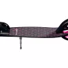 Trotinete de alumínio Pro 215 mm (preto/rosa)