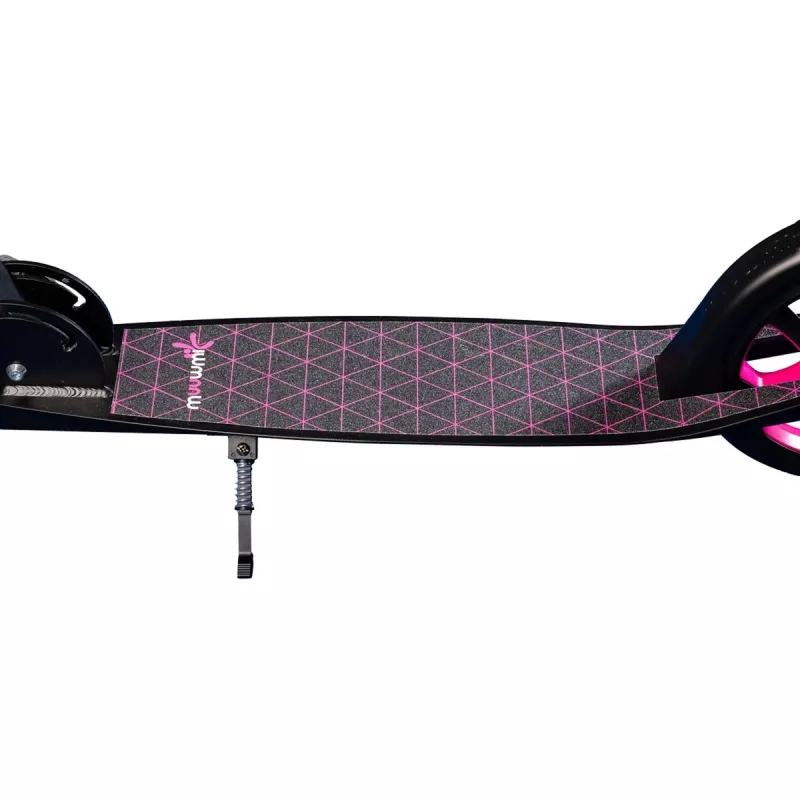 Trotinete de alumínio Pro 215 mm (preto/rosa)