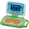 VTech computador didático portátil tátil 2 em 1, verde/azul