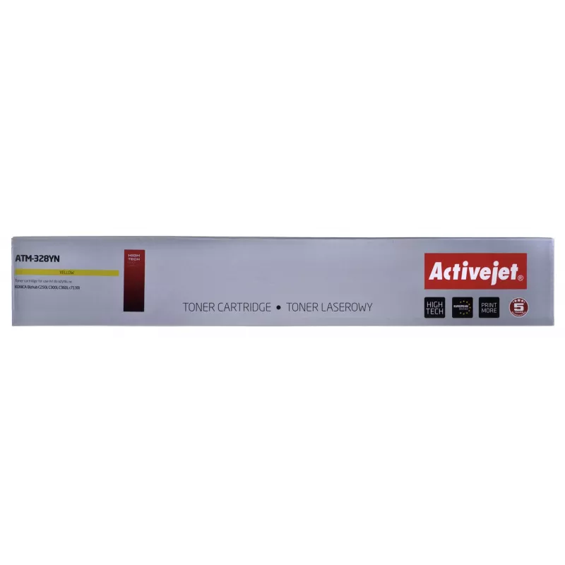 Toner Activejet ATM-328YN (substituto do Konica Minolta TN328Y; Supreme; 28 000 páginas; amarelo)
