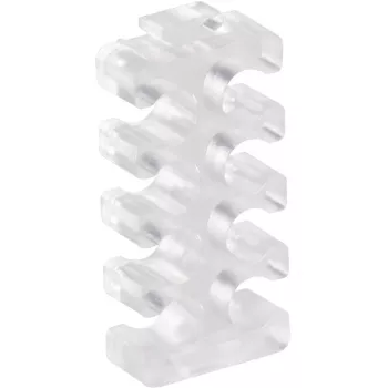 SilverStone SST-PP09, conjunto de pentes para cabos, transparente