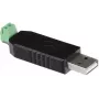Conversor Joy-it (USB/RS485) Raspberry Pi, Arduino [1x ficha USB 2.0 A - 1x cabo de 2 fios] 0 m preto (SBC-ttl-rs485)