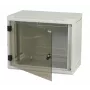 Armário de parede Triton RBA-15-AS5-CAX-A1 15U/500 porta de vidro cinzento