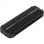 Caixa para SSD Silverstone MS12 preta M.2
