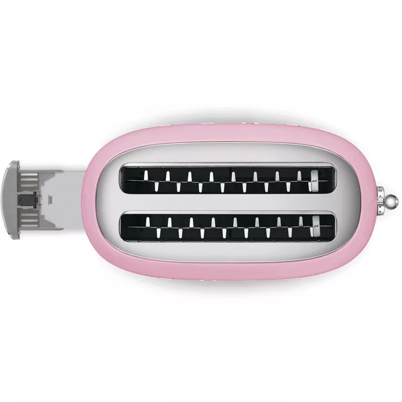 Torradeira Smeg 50's Style TSF02PKEU rosa