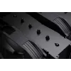 Dissipador de CPU Noctua NH-D15 Chromax Pure preto com duas ventoinhas de 140 mm