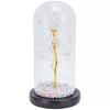 Rosa eterna em vidro Extralink Home, luz LED branca