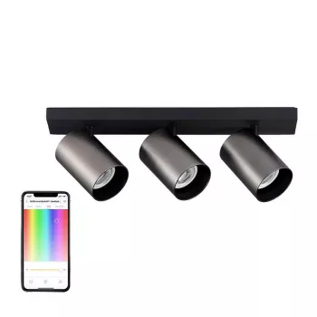 Iluminação de ambiente Yeelight YLDDL-0085-B 60 W 3 lâmpadas preto