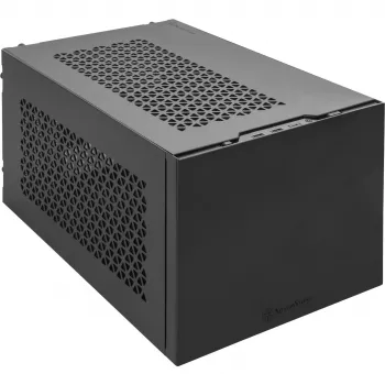 SilverStone SUGO SG15B - Cube - Mini-DTX - sem fonte de alimentação (ATX / PS/2)