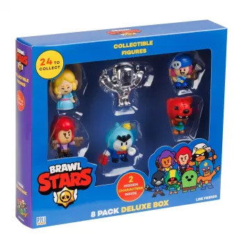 Figuras Brawl Stars S1 – caixa Deluxe pack de 8 VER.B