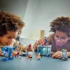 LEGO Marvel Laboratório de Armaria do Homem de Ferro 76315 conjunto de brincar – 384 peças, 5 minifiguras, área de exposição