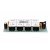 Injetor PoE Extralink 4 portas 4x 100 Mb/s RJ45, Fast Ethernet, 48 V, sem caixa
