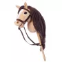Cavalo de pau HOPPIHORSE Hobby Horse A3 bege
