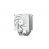 Arrefecedor de CPU DeepCool AK500S Digital SE – 5 heatpipes, ventoinha FDB de 120 mm, PWM, Multi-LED, branco, compatível com Intel LGA1150 e soquetes AMD