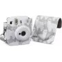 Cullmann RIO Fit 120 - caixa - Fujifilm - Instax mini 12 - alça de ombro - cinzento - branco (1013023970)