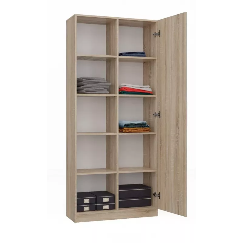 Top E Shop RD-80 SONOMA KPL estante de escritório para livros