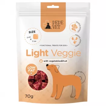 PEPE VET Light Veggie snack para cães 70 g