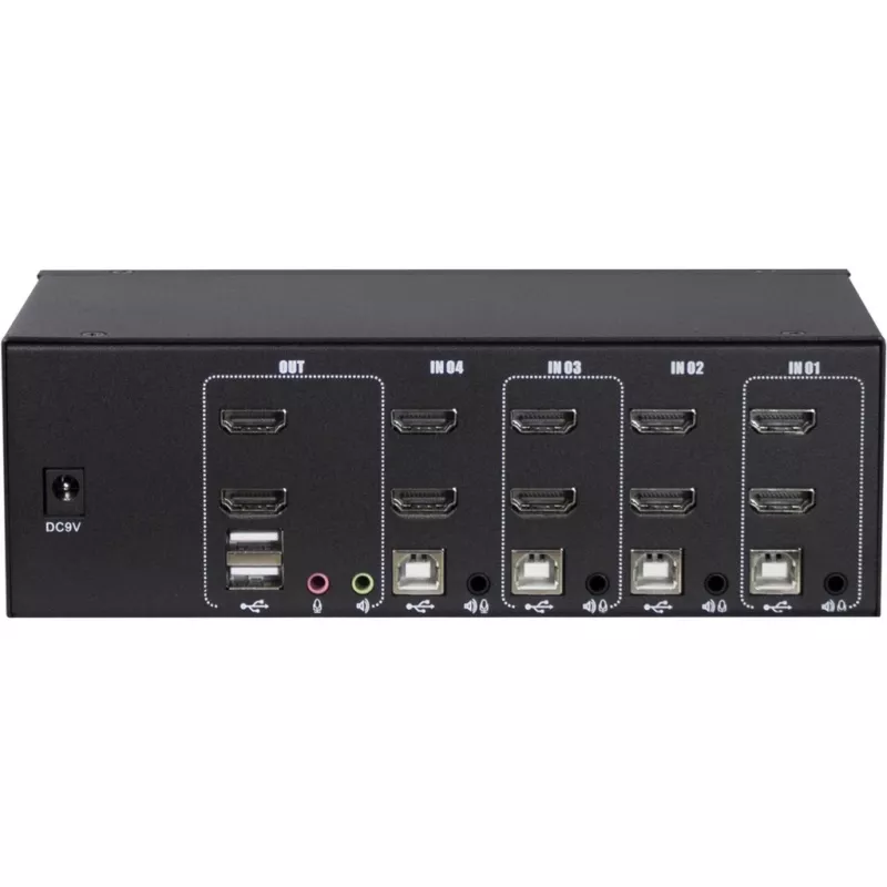 Comutador KVM Inter-Tech AS-42HA HDMI