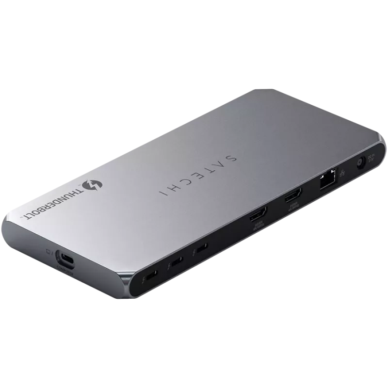 Docking station Satechi Thunderbolt 4 ST-DT4MDM-EU — Thunderbolt 4, 2× HDMI 2.0, 2× USB-A 3.2