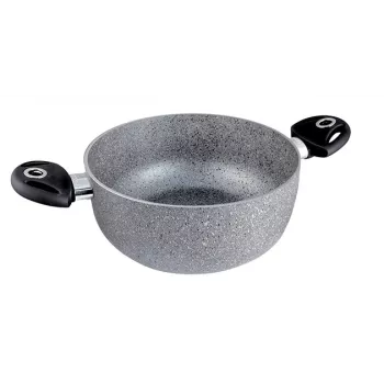 Panela Pensofal Vesuvius 24 cm, duas pegas, aço inoxidável