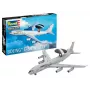 Modelo em plástico REVELL Boeing E-3A Sentry kit de modelo de avião à escala 1:144