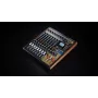Tascam Model 12 mesa de mistura de 10 canais com gravador de 12 pistas, 20–20000 Hz, preto/madeira