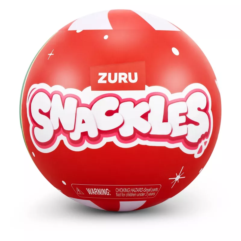 Figura de brincar Zuru Snackles Christmas – caixa surpresa colecionável, figura individual sortida
