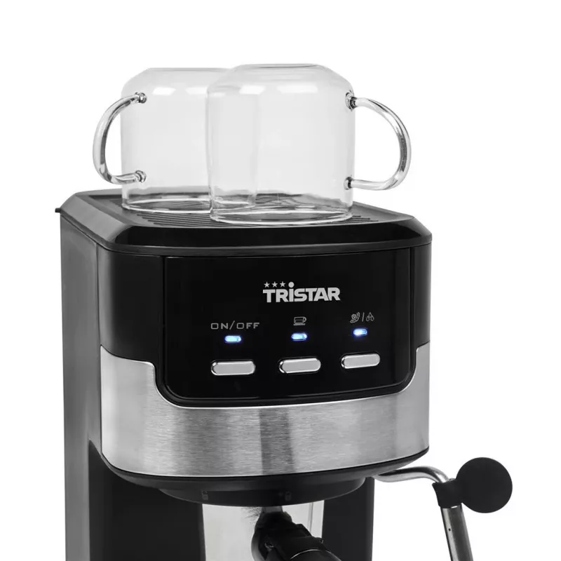 Máquina de café expresso Tristar | CM-2278 | Pressão da bomba 20 bar | Moído/cápsula | 1100 W | Preto
