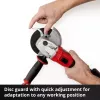 Rebarbadora sem fio profissional AXXIO, 18 Volt (vermelho/preto, sem bateria e carregador)