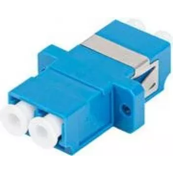 Adaptador de fibra ótica LANBERG FA-LCUP-SD01-0001-BU Monomodo LC/UPC Adaptador duplex, azul