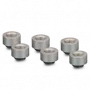 Thermal Grizzly DeltaMate Extender MF10 – conector de refrigeração líquida, níquel mate, 6 unid. (TG-DM-FIT-6206)