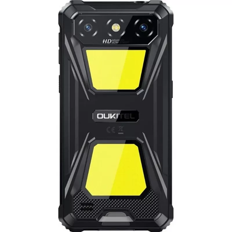Smartphone OukiTel G5 6 polegadas ecrã, 4 GB de RAM, 128 GB de armazenamento, bateria de 6300 mAh, Preto
