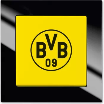 Busch-Jaeger módulo comutador Axcent amarelo, preto 2000/6 UJ/01 (2000/6 UJ/01)