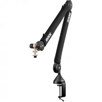 Braço de estúdio Rode PSA1+ melhorado para rádio, transmissão, estúdio e uso doméstico - preto