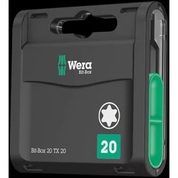 Conjunto de bits de chave de fendas Wera Bit-Box 20 TX