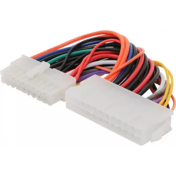 Cabo adaptador ATX ShiverPeaks 78228-HQ – adaptador de alimentação de 24 pinos para 20 pinos
