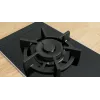 Placa de fogão Bosch Serie 8 PRA3A6I10 preta integrada 30 cm gás 1 zona(s)