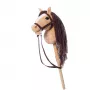 Cavalo de pau HOPPIHORSE Hobby Horse A4 bege