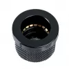 Racor adaptador PHANTEKS EZ-FIT para refrigeração de PC, PETG, 16×16×12 mm, preto, pack de 2
