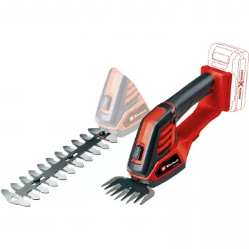 Tesoura de relva sem fio Einhell GE-CG 18/100 8 mm 18 V Lithium-Ion (Li-Ion) preto, vermelho